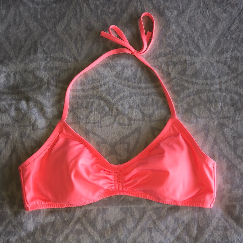 Victoria’s Secret Pink coral bikini top